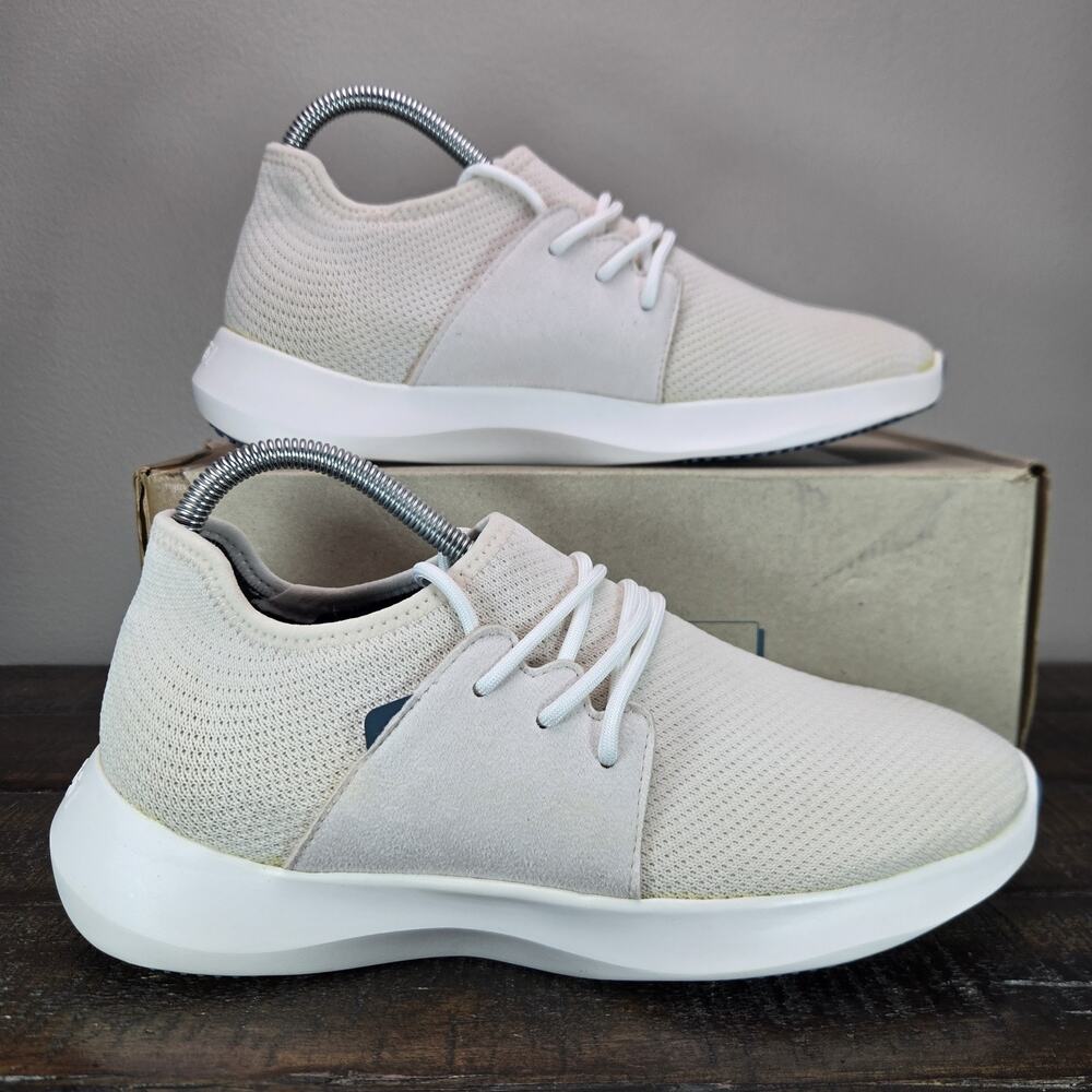 NEW Vessi Everyday Classic Womens Size 8 Waterproof Shoes Sneakers Clay Beige